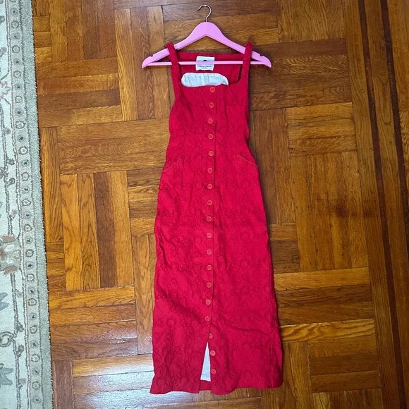 marine serre red dress Dress woman Marine Serre